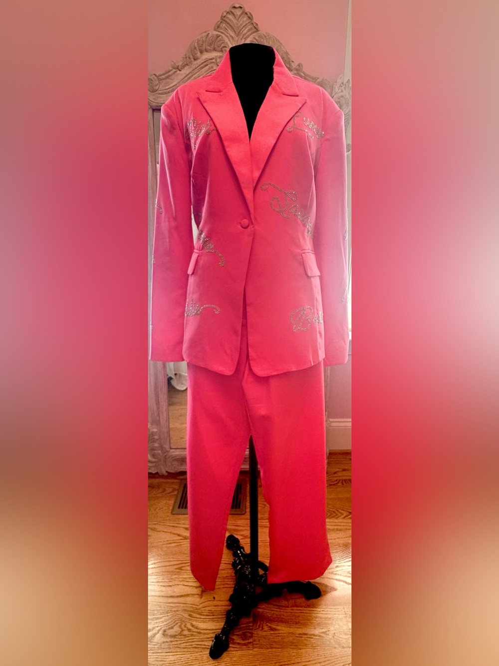 Fashion Nova Coral Pink Jacket